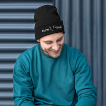 Load image into Gallery viewer, Silver Fox Luxury Embroidered Beanie