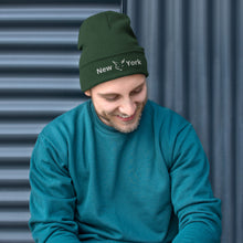 Load image into Gallery viewer, Silver Fox Luxury Embroidered Beanie