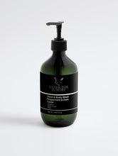 Load image into Gallery viewer, Silver fox Luxury Hand &amp; Body Wash in Peppermint &amp; Dark Cedar