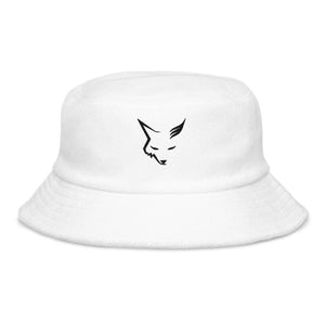 Silver Fox Luxury Terry Cloth Bucket Hat