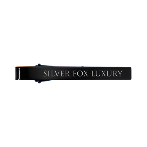 Silver Fox Luxury Tie Clip