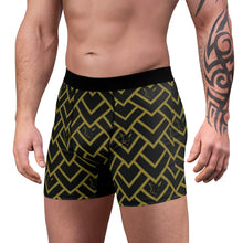 Load image into Gallery viewer, Silver Fox Black Royalty Boxer Briefs