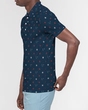 Load image into Gallery viewer, Silver Fox Luxury &quot;Red, White &amp; Foxy&quot; Slim Fit Polo