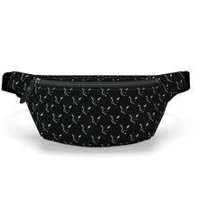 Load image into Gallery viewer, Silver Fox Luxury Logo Leather Fanny Pack