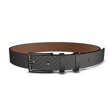 Load image into Gallery viewer, Silver Fox Luxury Logo Leather Belt