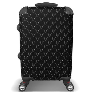 Silver Fox Luxury Logo Suitcase