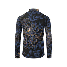 Load image into Gallery viewer, Silver Fox Luxe Blue Empire Dress Shirt