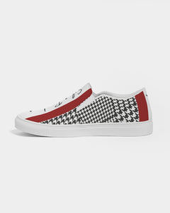 Silver Fox Houndstooth Collection Slip-On Canvas Shoe
