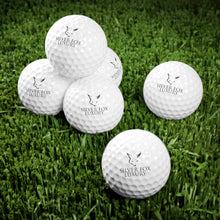 Load image into Gallery viewer, Silver Fox Luxury Golf Balls, 6pcs