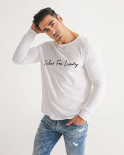 Load image into Gallery viewer, Silver Fox Luxury Long Sleeve Tee - White