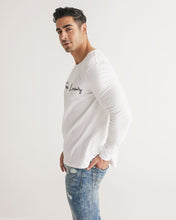 Load image into Gallery viewer, Silver Fox Luxury Long Sleeve Tee - White