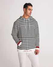 Load image into Gallery viewer, Silver Fox Luxury Classic Hoodie - in Houndstooth