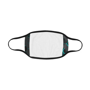 Silver Fox Blue Cyber Face Mask (Pack of 3)