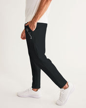 Load image into Gallery viewer, Silver Fox Luxury Black Joggers