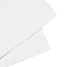 Load image into Gallery viewer, White Coined Napkins