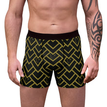 Load image into Gallery viewer, Silver Fox Black Royalty Boxer Briefs