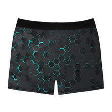 Load image into Gallery viewer, Silver Fox Blue Cyber Boxer Briefs