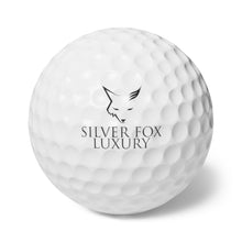 Load image into Gallery viewer, Silver Fox Luxury Golf Balls, 6pcs