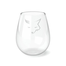Load image into Gallery viewer, Silver Fox Luxury Stemless Wine Glass, 11.75oz