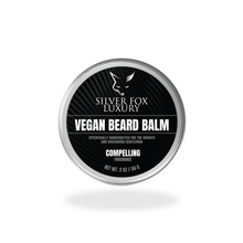 Load image into Gallery viewer, Silver Fox Luxury Vegan Beard Balm in Compelling