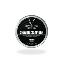 Load image into Gallery viewer, Silver Fox Luxury Shaving Soap Bar in Crown