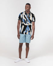 Load image into Gallery viewer, Silver Fox Luxury Slim Fit Short Sleeve Polo in Animalistic