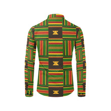 Load image into Gallery viewer, Silver Fox Luxe Kwanzaa Dress Shirt