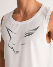 Load image into Gallery viewer, Silver Fox Luxury Sports Tank - White