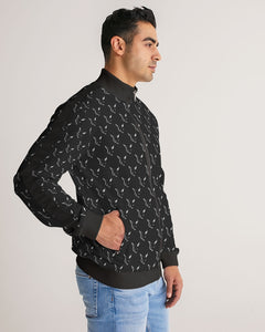 Silver Fox Luxury Signature Patterned Track Jacket