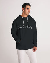 Load image into Gallery viewer, Silver Fox Luxury Classic Black Hoodie