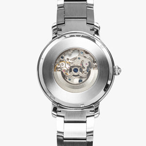 Silver Fox Luxury Steel Strap Classic Automatic Watch