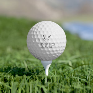 Silver Fox Luxury Golf Balls, 6pcs