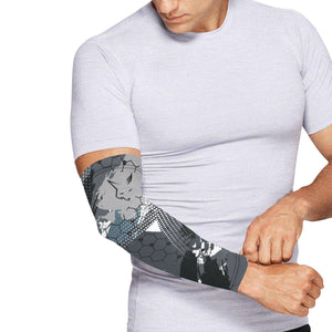 Silver Fox Luxury Arm Sleeves in Cyber Attack (Set of Two)
