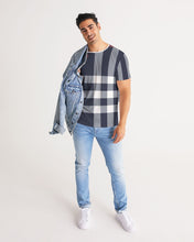 Load image into Gallery viewer, Silver Fox Luxury Fitted Tee - Signature Plaid