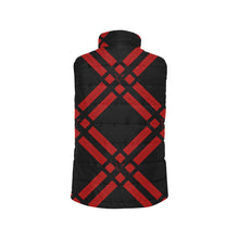 Load image into Gallery viewer, Silver Fox Luxury Puffer Vest in Red Stormtrooper
