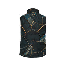 Load image into Gallery viewer, Silver Fox Luxury Puffer Vest in Teal Empire