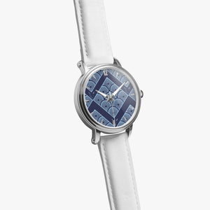 Silver Fox Luxury Leather Watch - Royalty