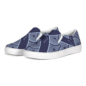 Silver Fox Royalty Collection Slip-On Canvas Shoe