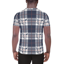 Load image into Gallery viewer, Silver Fox Signature Plaid Athletic T-shirt