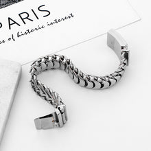 Load image into Gallery viewer, Men&#39;s Cuban Chain Bracelet 20mm Stainless Steel