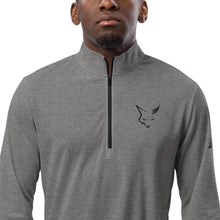 Load image into Gallery viewer, Silver Fox Luxury/adidas Quarter Zip Pullover (white; heather)