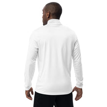 Load image into Gallery viewer, Silver Fox Luxury/adidas Quarter Zip Pullover (white; heather)